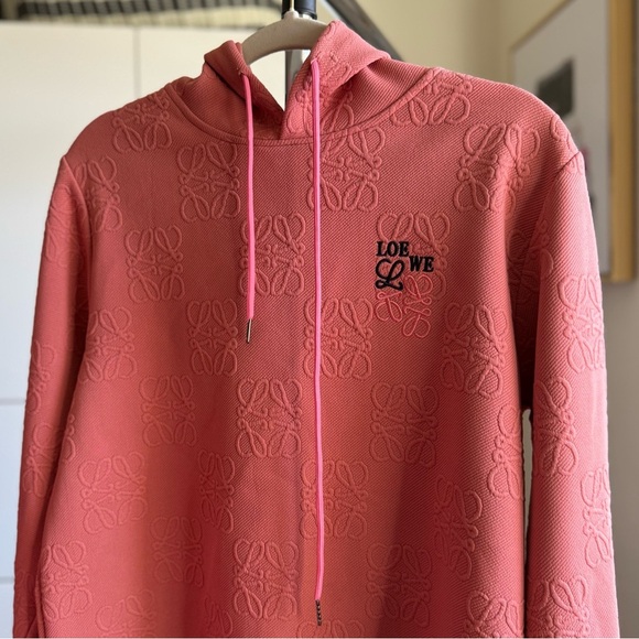 NWT Beautiful Women's Peach Hoodie Sweatshirt Size Medium - Picture 3 of 7